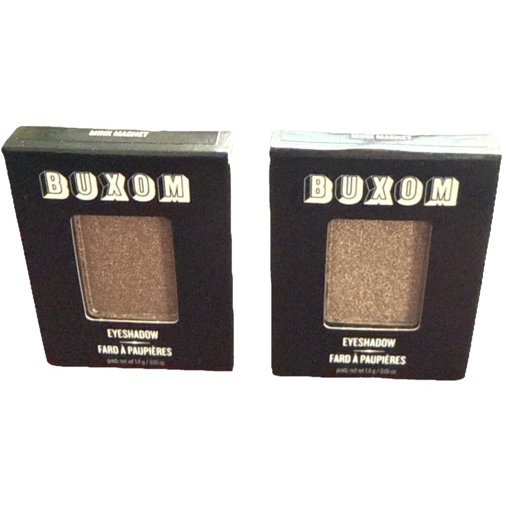 2 BUXOM Eye Shadow Eyeshadow  Singles Refills Mink Magnet New